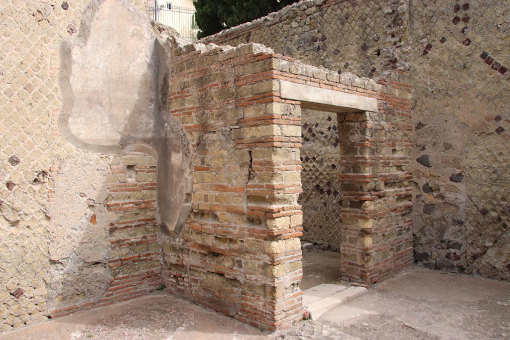 II.2 Herculaneum, May 2024. Looking towards north-west from entrance doorway. Photo courtesy of Klaus Heese.