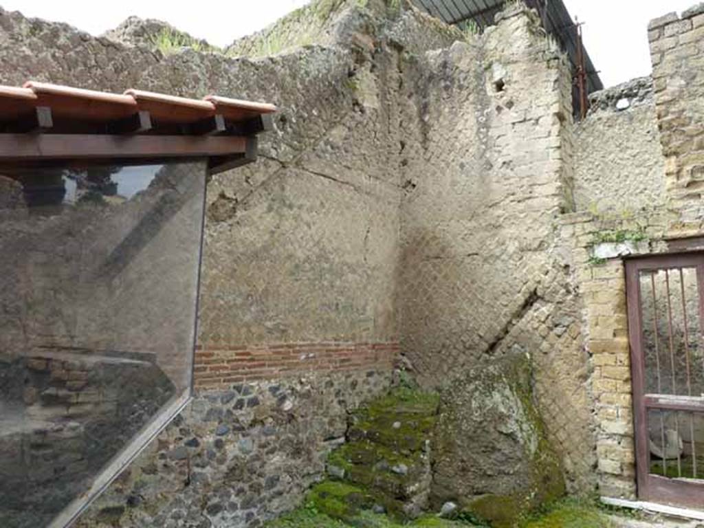 IV.19 Herculaneum. May 2010. Looking towards south-west corner. 