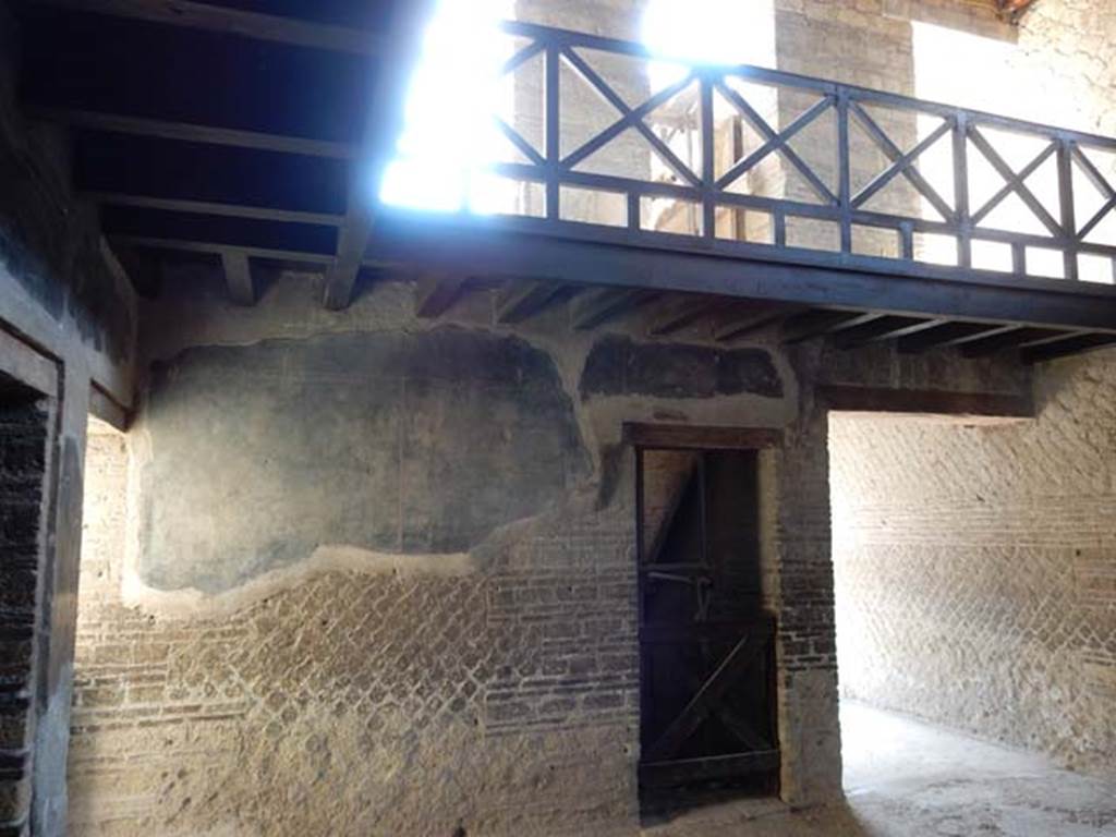 IV.21, Herculaneum. May 2018. Looking towards east wall of atrium 24. Photo courtesy of Buzz Ferebee. 
