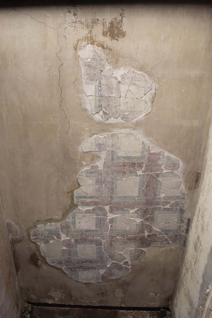 V.1, Herculaneum, March 2014. Detail of entrance corridor ceiling. 
Foto Annette Haug, ERC Grant 681269 DÉCOR.

