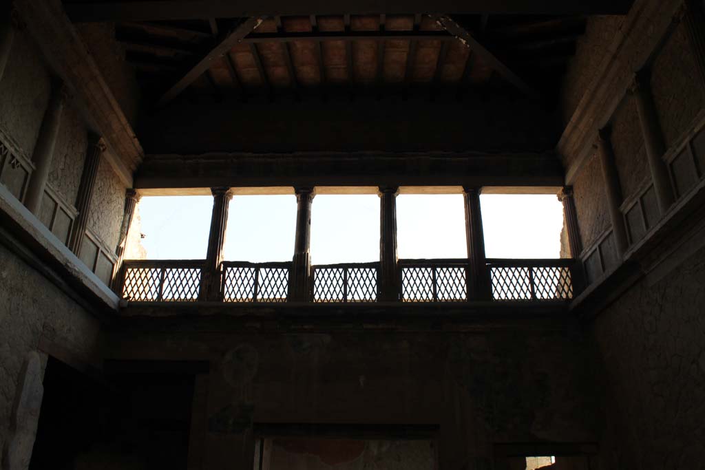 V.1 Herculaneum. March 2014. Upper east wall.  
Foto Annette Haug, ERC Grant 681269 DÉCOR.
