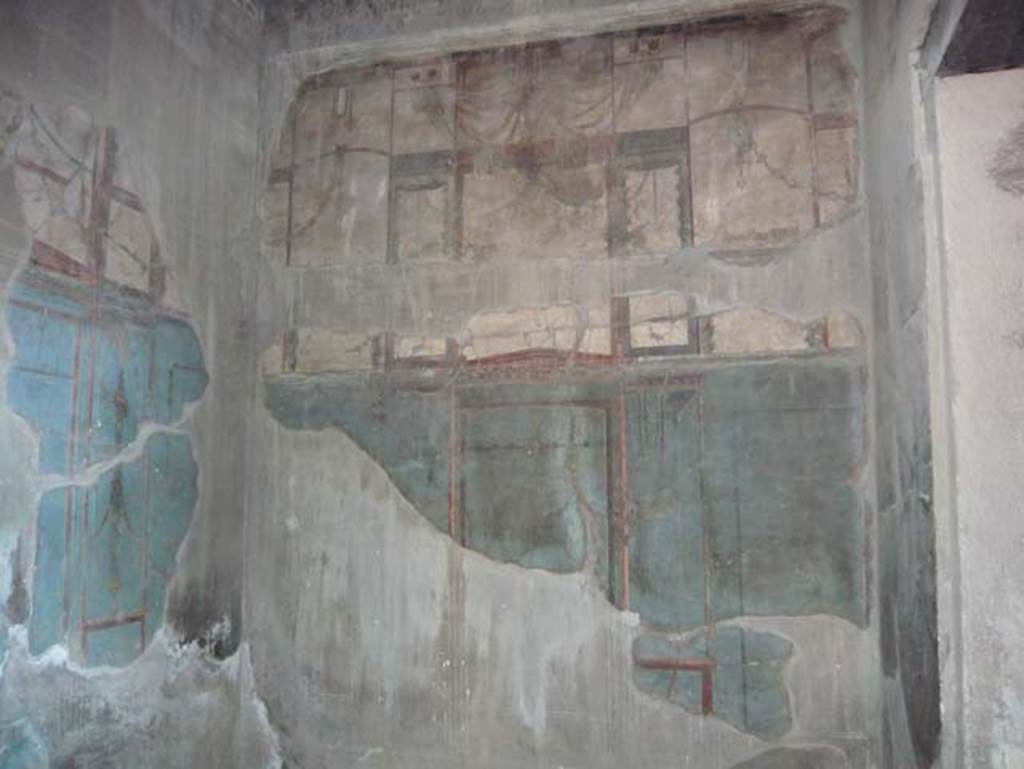 V.1 Herculaneum. August 2013. Room 7, looking towards east wall and north-east corner. Photo courtesy of Buzz Ferebee.