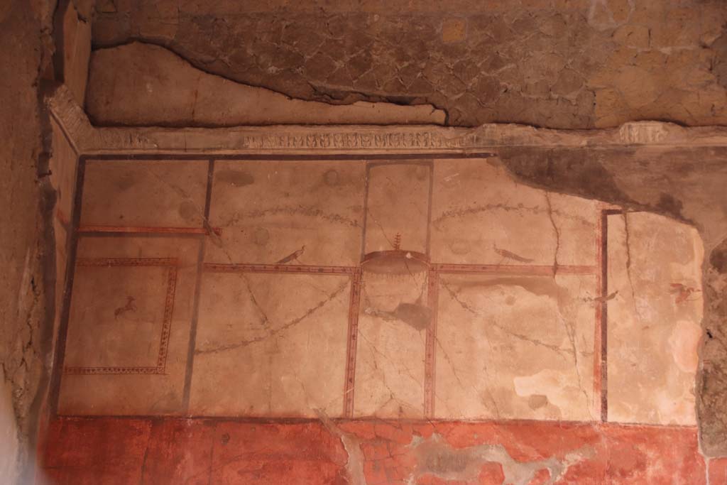 V.15 Herculaneum, October 2020. Looking towards upper east wall in north-east corner. Photo courtesy of Klaus Heese.