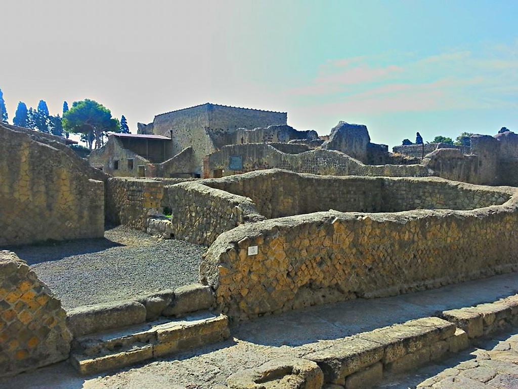 VI, 3 Herculaneum, photo taken between October 2014 and November 2019. 
Looking south-east towards entrance doorway. Photo courtesy of Giuseppe Ciaramella.
