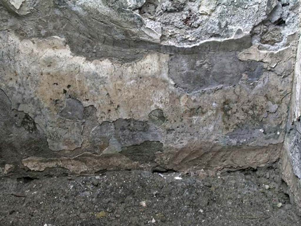 VI.12, Herculaneum. September 2004. South wall of rear room. Photo courtesy of Nicolas Monteix.