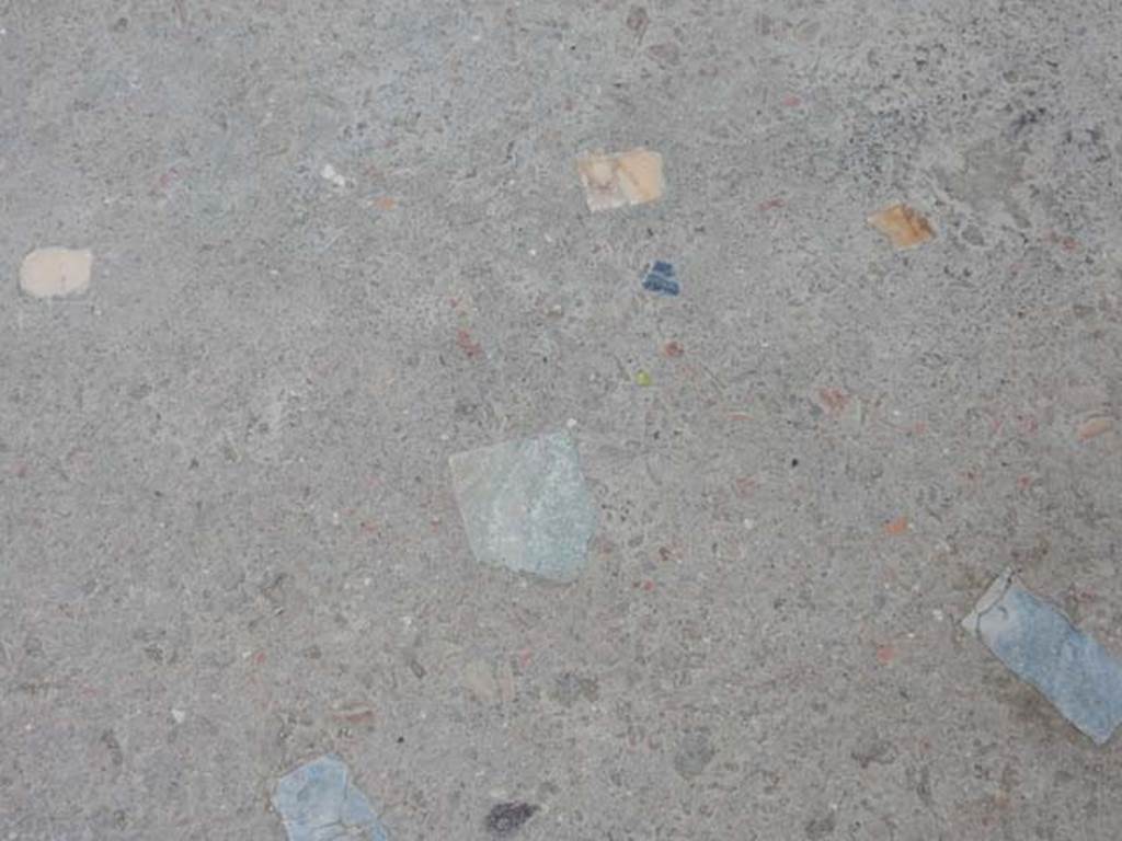 VI.29, Herculaneum. May 2018. Room 5, flooring in tablinum. Photo courtesy of Buzz Ferebee.

