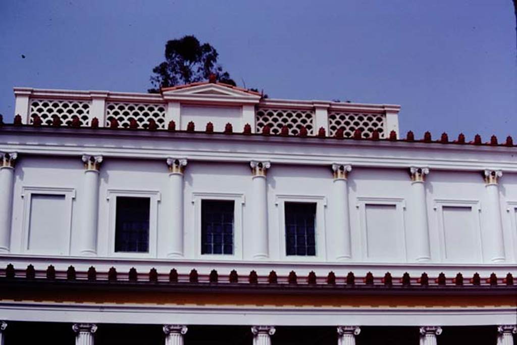 Getty Villa, Malibu, Spring 1982. Upper floor. Photo by Stanley A. Jashemski.   
Source: The Wilhelmina and Stanley A. Jashemski archive in the University of Maryland Library, Special Collections (See collection page) and made available under the Creative Commons Attribution-Non Commercial License v.4. See Licence and use details.
J80f0410
